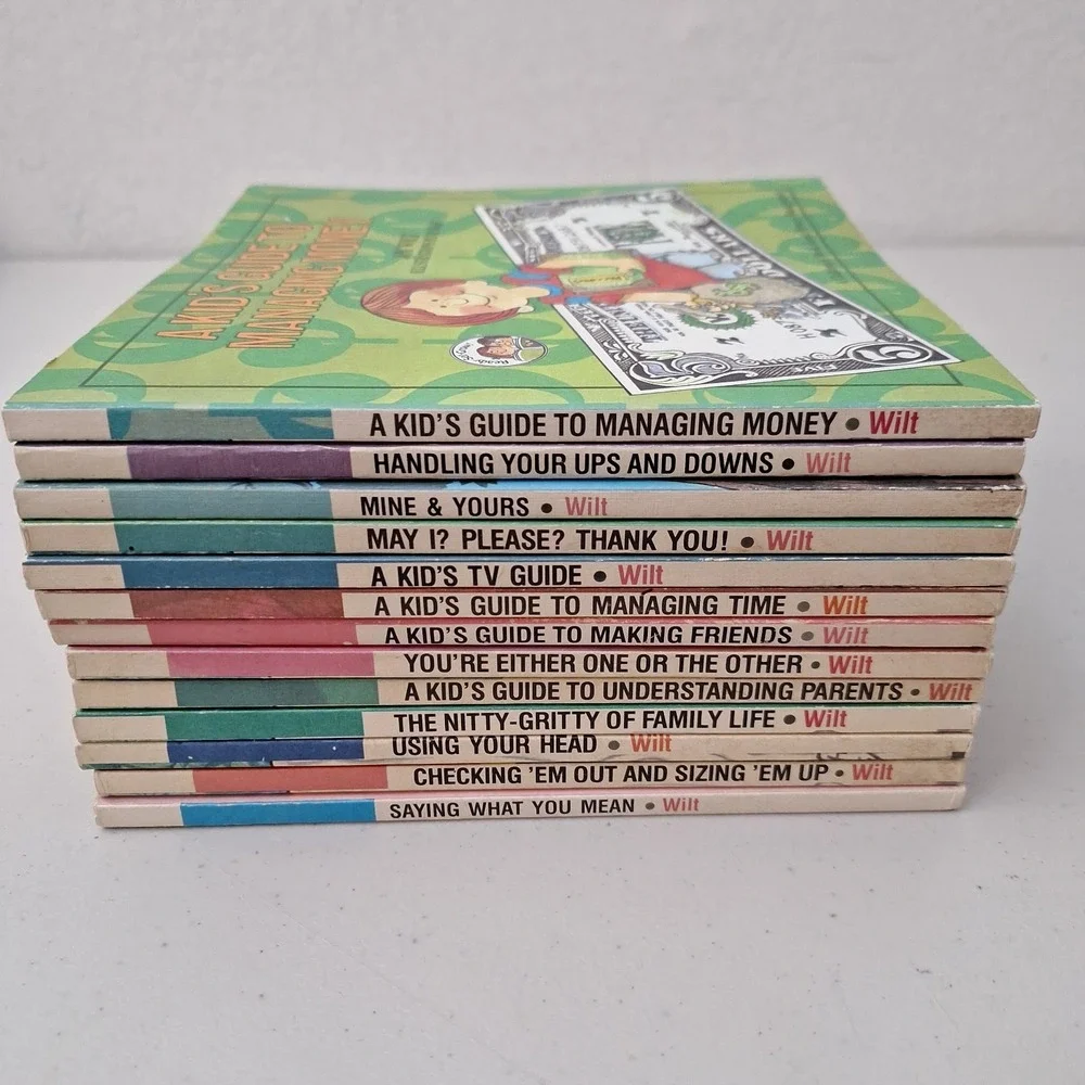 Joy Wilt Book Lot Of 13 Vintage Children's Learning And Growing Books, 1st Ed.